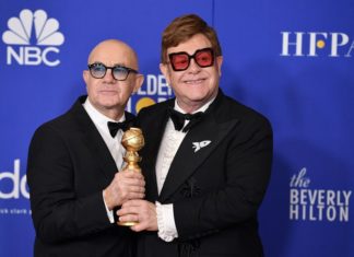 Bernie Taupin and Elton John