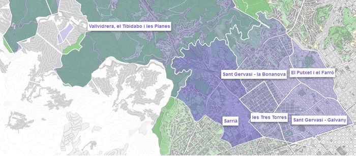 Plano Distrito de Sarria - Sant Gervasi