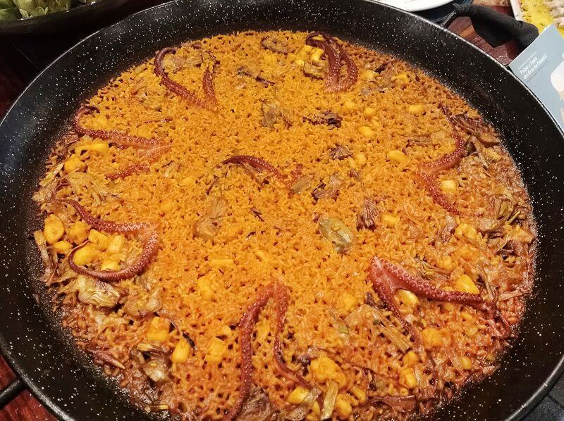 Arroz de pulpo y sepia