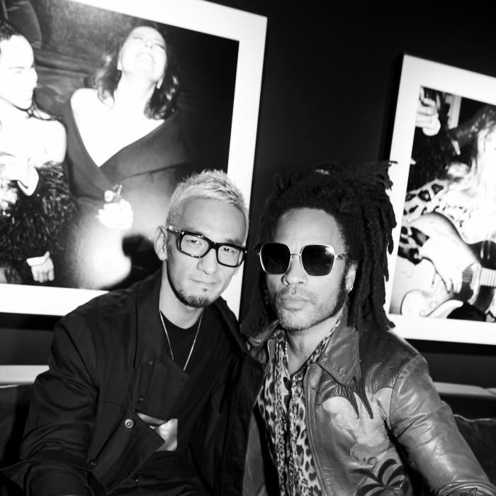 Exposicion fotografica Assemblage de Lenny Kravitz y Dom Perignon_Hidetoshi Nakata y Lenny Kravitz