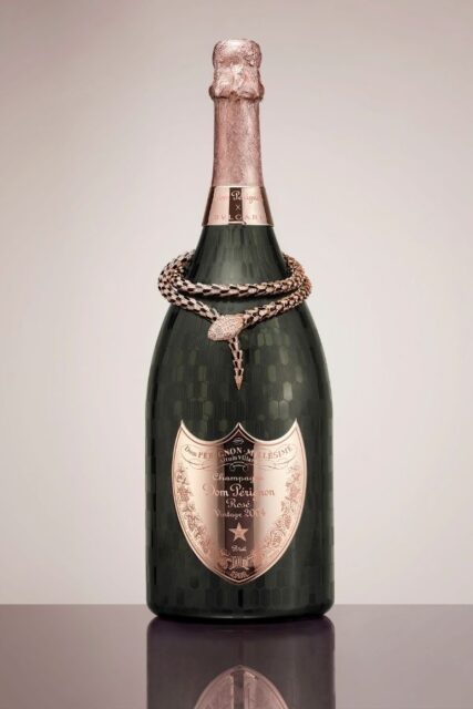 Champagne Dom Perignon x Bvlgari Limited Edition Vintage Rosé 2004 Champagne Dom Perignon x Bvlgari Limited Edition Vintage Rosé 2004