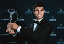 Carlos Alcaraz Premio Laureus 2022