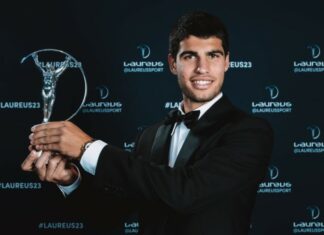 Carlos Alcaraz Premio Laureus 2022