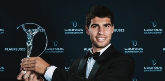 Carlos Alcaraz Premio Laureus 2022