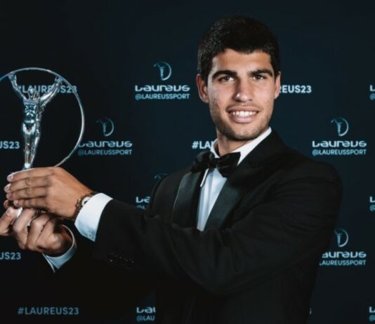 Carlos Alcaraz Premio Laureus 2022